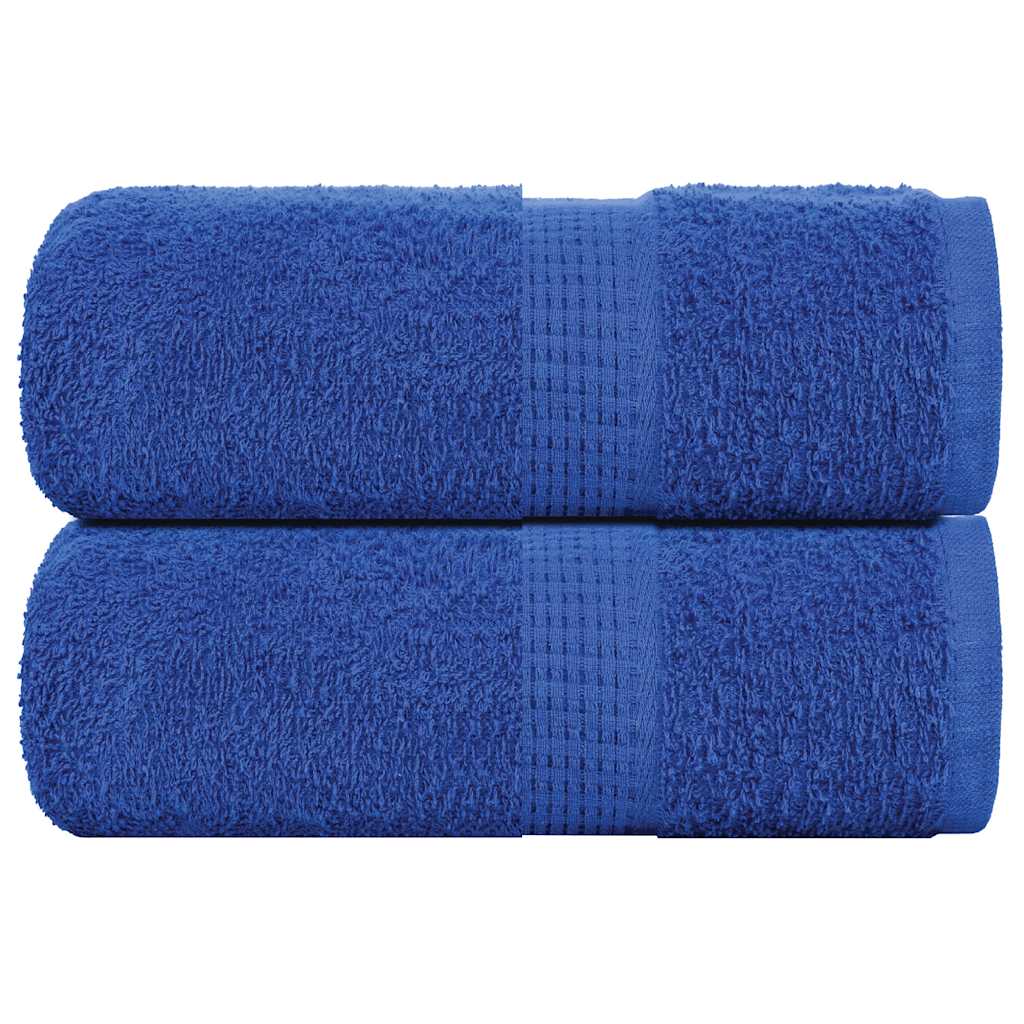 Waschhandtücher 2 Stück FROGN Blau 30x30 cm 100% Baumwolle
