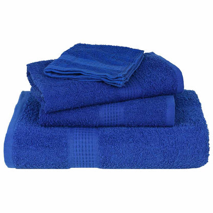 Waschhandtücher 2 Stück FROGN Blau 30x30 cm 100% Baumwolle