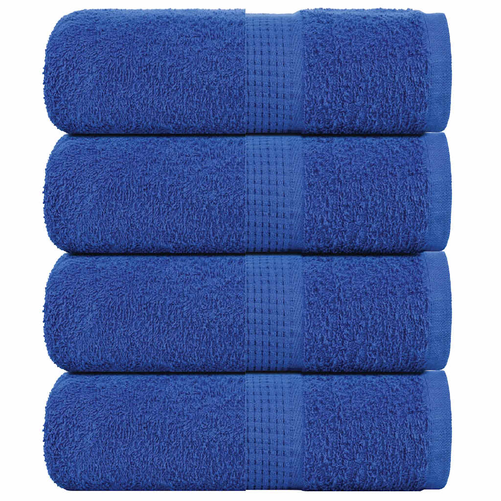 Waschhandtücher 4-tlg. FROGN Blau 30x30 cm 100% Baumwolle