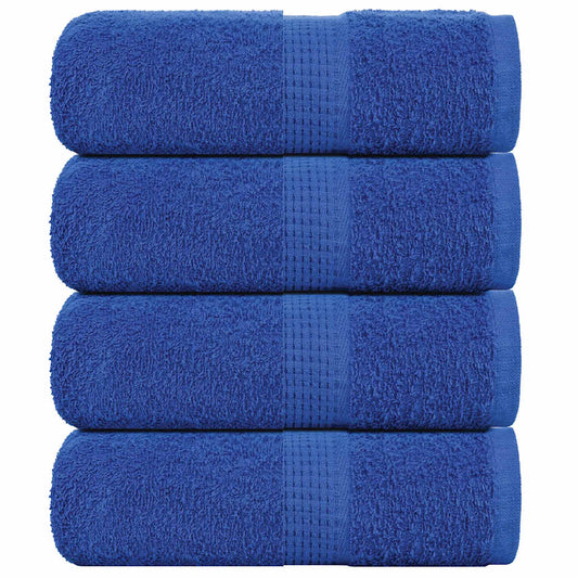 Waschhandtücher 4-tlg. FROGN Blau 30x30 cm 100% Baumwolle