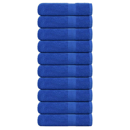 Badetücher 10 Stk. Blau 100x150 cm 360 g/m² 100% Baumwolle