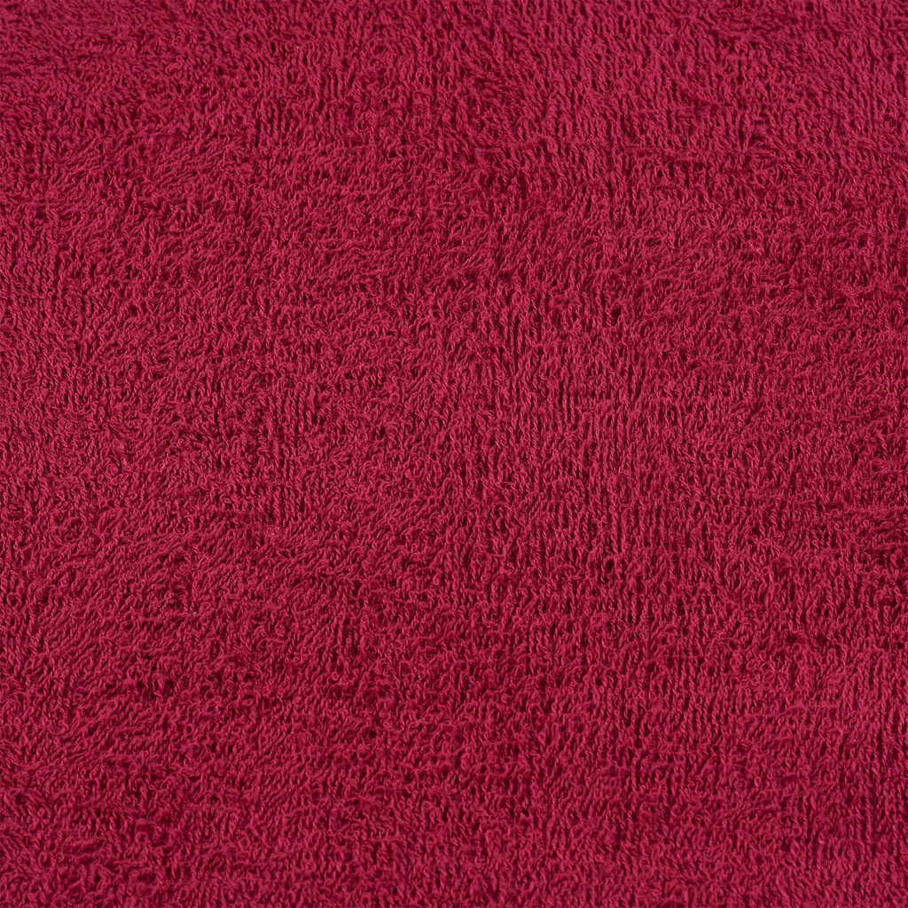 Badetücher 10Stk. Bordeauxrot 100x150cm 360 g/m² 100% Baumwolle