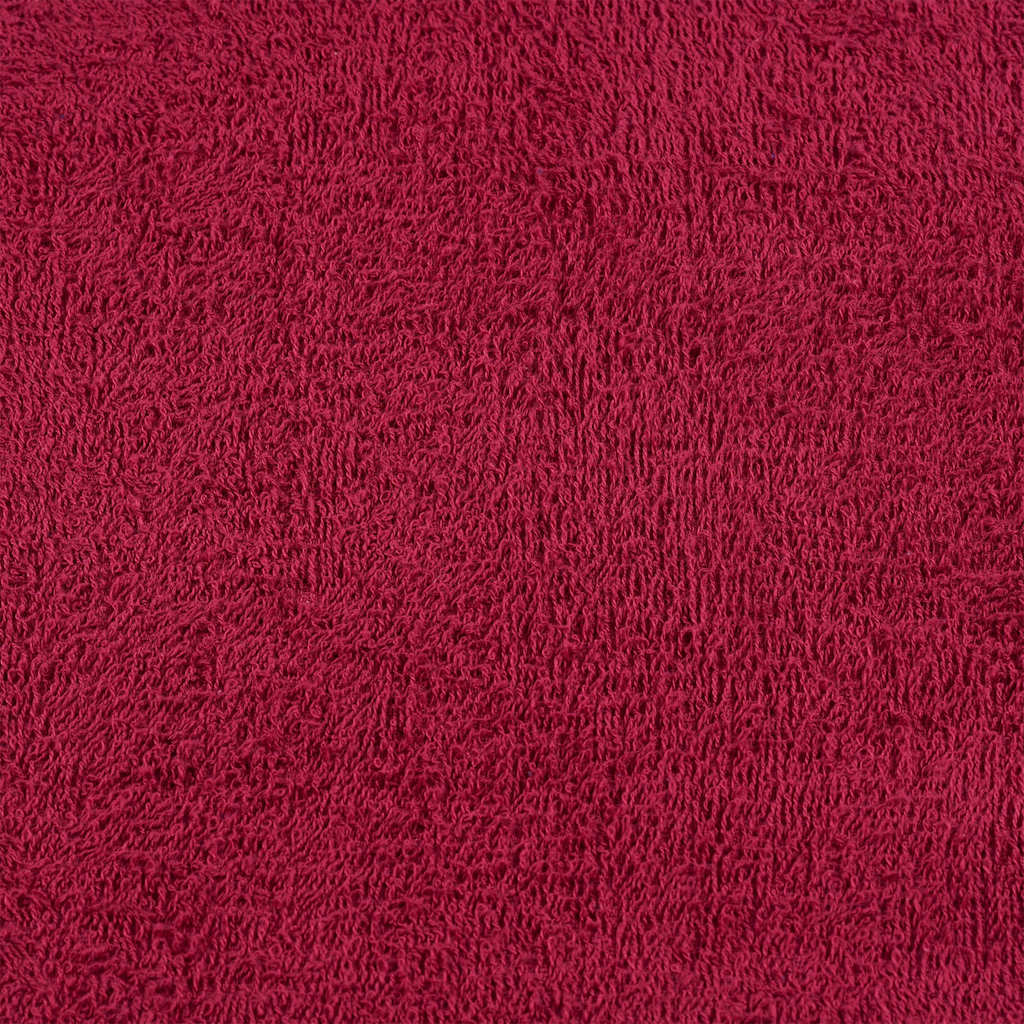 Handtücher 10Stk. Bordeauxrot 100x200cm 360 g/m² 100% Baumwolle