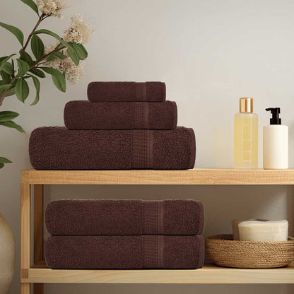 Badetücher 2 Stk. Braun 100x150 cm 360 g/m² 100% Baumwolle