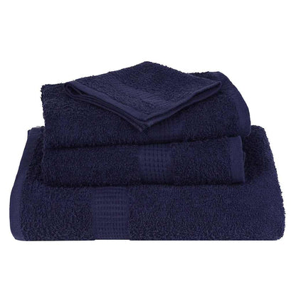 Waschhandtücher 2 Stück FROGN Marineblau 30x30 cm 100% Baumwolle