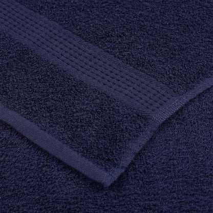 Waschhandtücher 2 Stück FROGN Marineblau 30x30 cm 100% Baumwolle