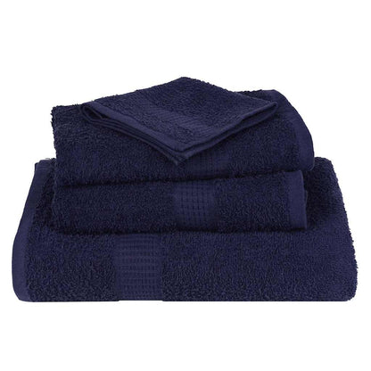 Waschhandtücher 4-tlg. FROGN Marineblau 30x30 cm 100% Baumwolle