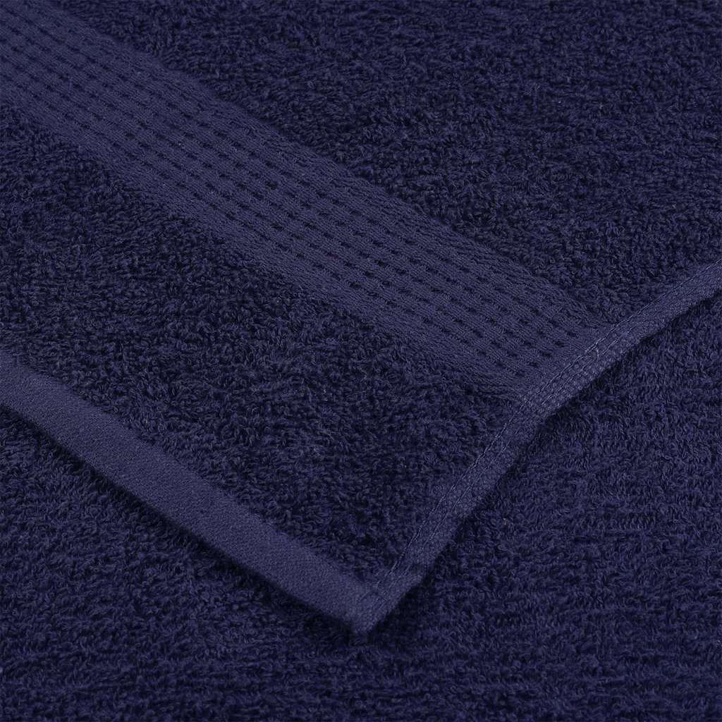 Waschhandtücher 4-tlg. FROGN Marineblau 30x30 cm 100% Baumwolle