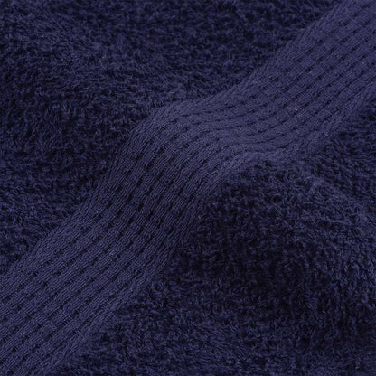 Waschhandtücher 4-tlg. FROGN Marineblau 30x30 cm 100% Baumwolle