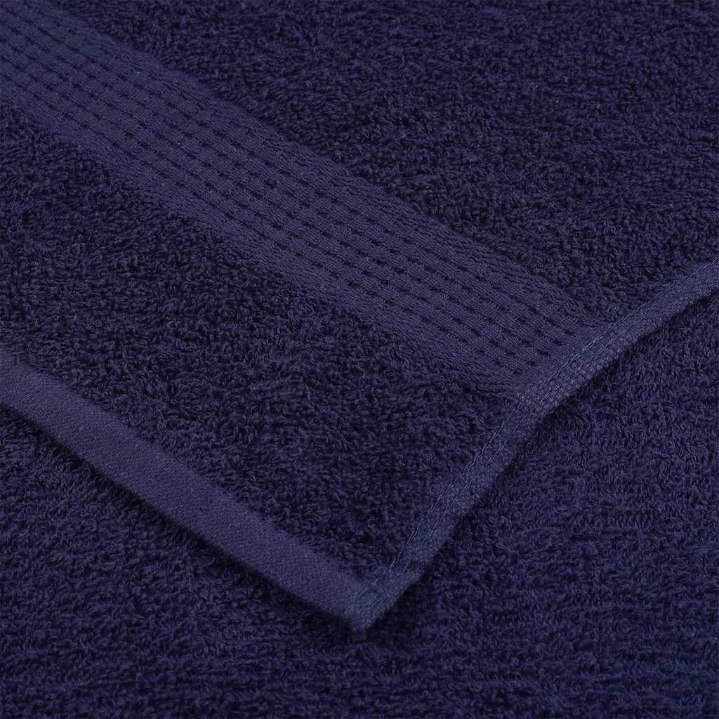 Badetücher 4 Stk. Marineblau 100x150 cm 360 g/m² 100% Baumwolle