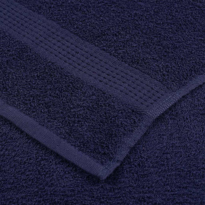 Badetücher 4 Stk. Marineblau 100x150 cm 360 g/m² 100% Baumwolle