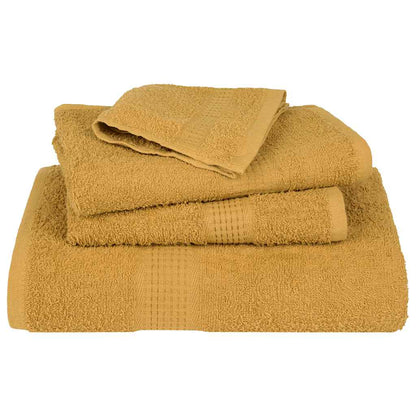 Badehåndklæder 10 stk Golden 100x150 cm 360 g/m² 100% bomuld