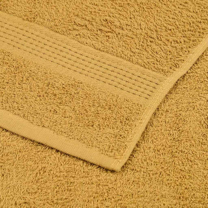 Badehåndklæder 10 stk Golden 100x150 cm 360 g/m² 100% bomuld