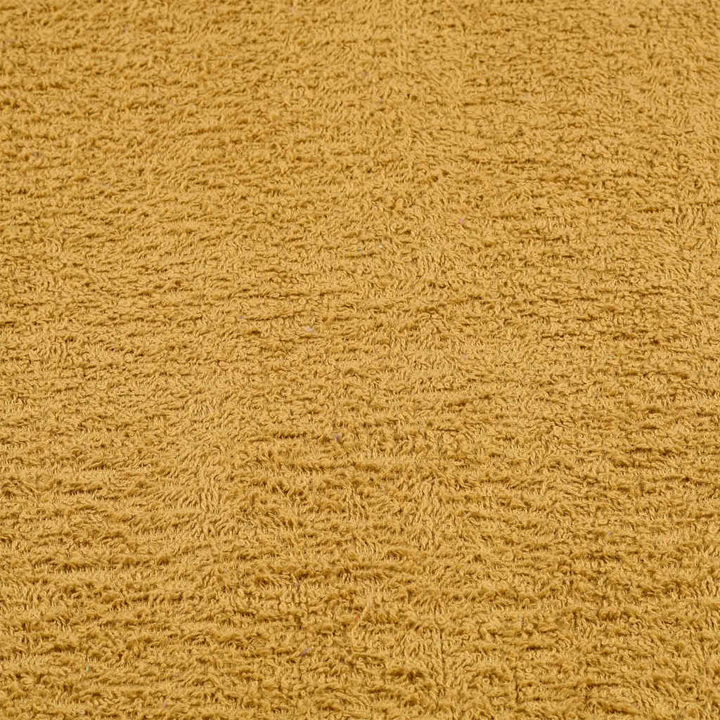 Saunahåndklæder 4 stk Gyldne 80x200 cm 360 g/m² 100% bomuld