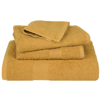Saunatücher 10 Stk. Golden 80x200 cm 360 g/m² 100% Baumwolle