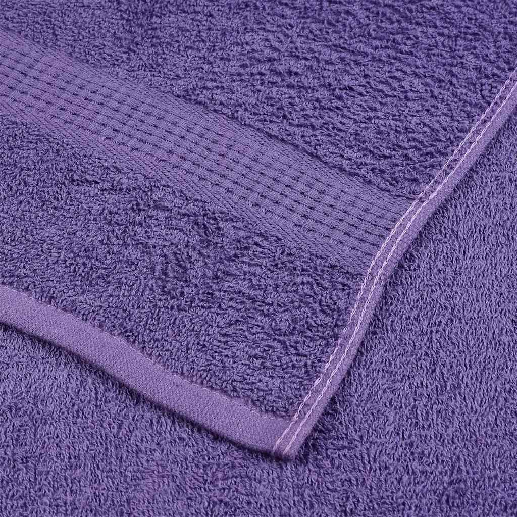 Seiftücher 2 Stk. Lila 30x30 cm 360 g/m² 100% Baumwolle