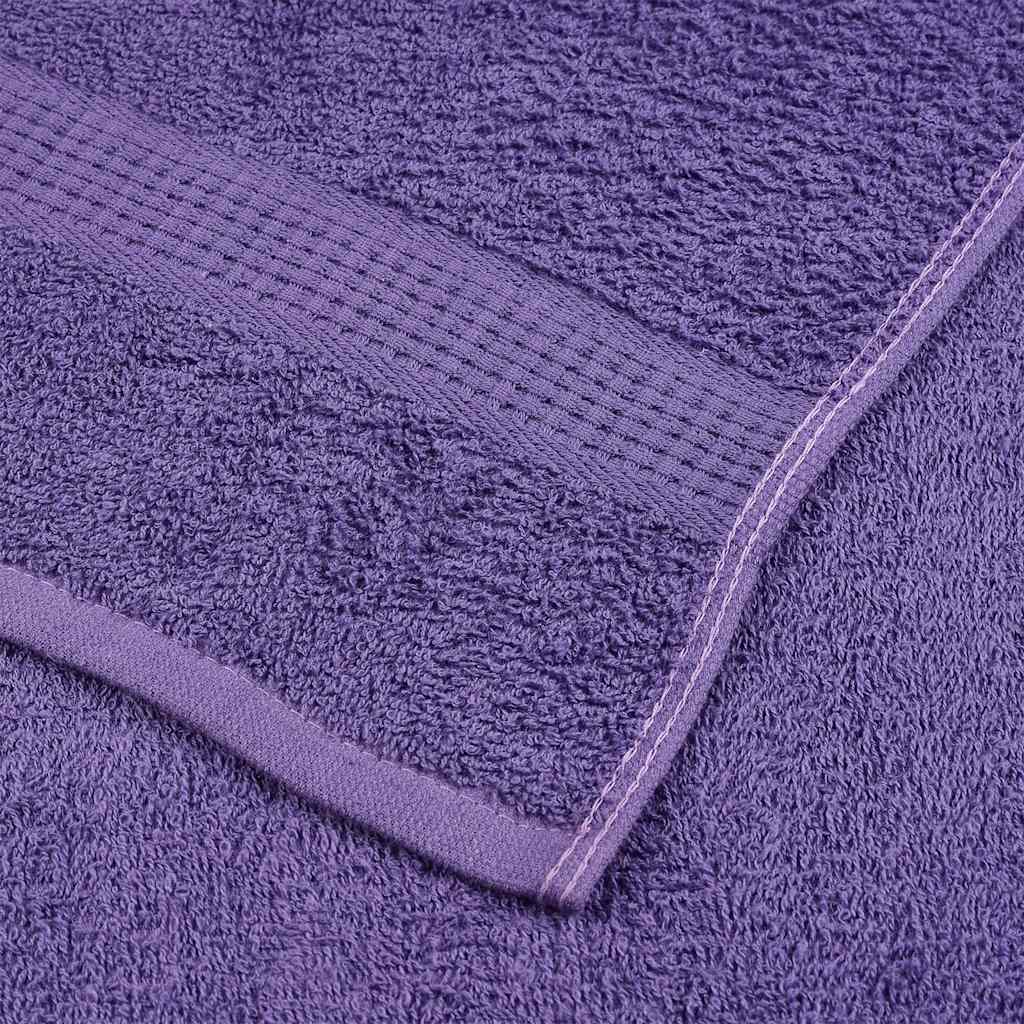 Waschhandtücher 4 Stück FROGN Lila 30x30 cm 100% Baumwolle