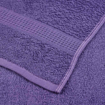 Waschhandtücher 4 Stück FROGN Lila 30x30 cm 100% Baumwolle