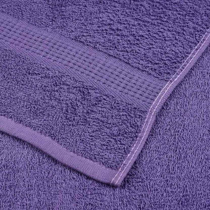 Saunatücher 10 Stk. Lila 80x200 cm 360 g/m² 100% Baumwolle