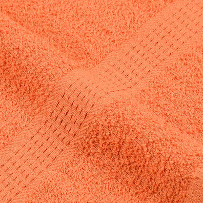 Waschhandtücher 2 Stück FROGN Orange 30x30 cm 100% Baumwolle