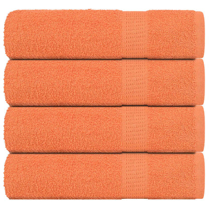 Badetücher 4 Stk. Orange 100x150 cm 360 g/m² 100% Baumwolle