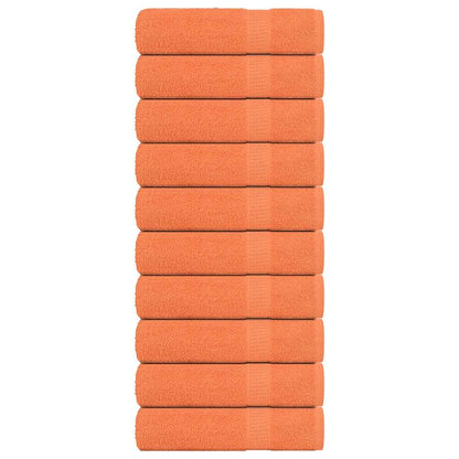 Badetücher 10 Stk. Orange 100x150 cm 360 g/m² 100% Baumwolle