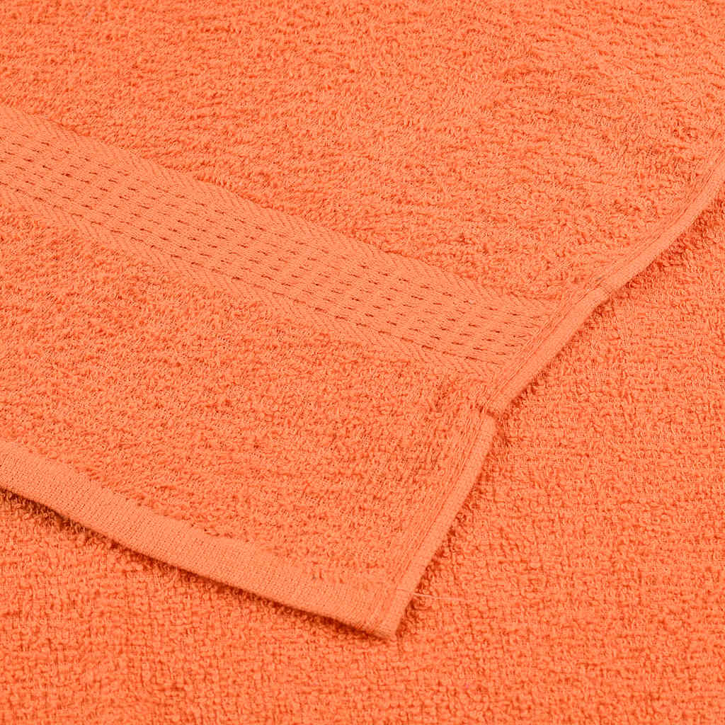 Badetücher 10 Stk. Orange 100x150 cm 360 g/m² 100% Baumwolle