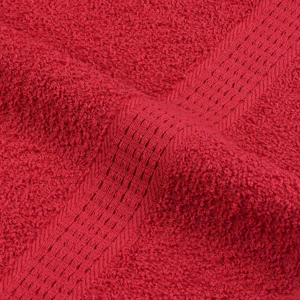 Waschhandtücher 2 Stück FROGN Rot 30x30 cm 100% Baumwolle