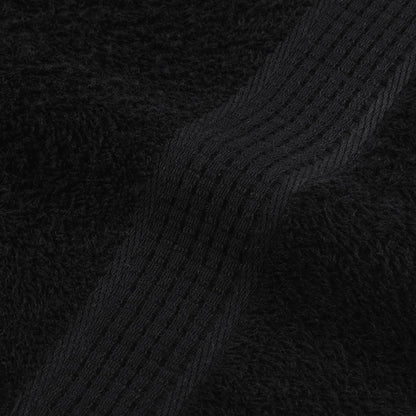 Waschhandtücher 4-tlg. FROGN Schwarz 30x30 cm 100% Baumwolle