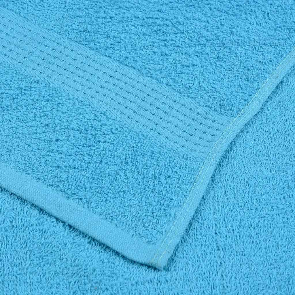 Waschhandtücher 2 Stück FROGN Türkis 30x30 cm 100% Baumwolle