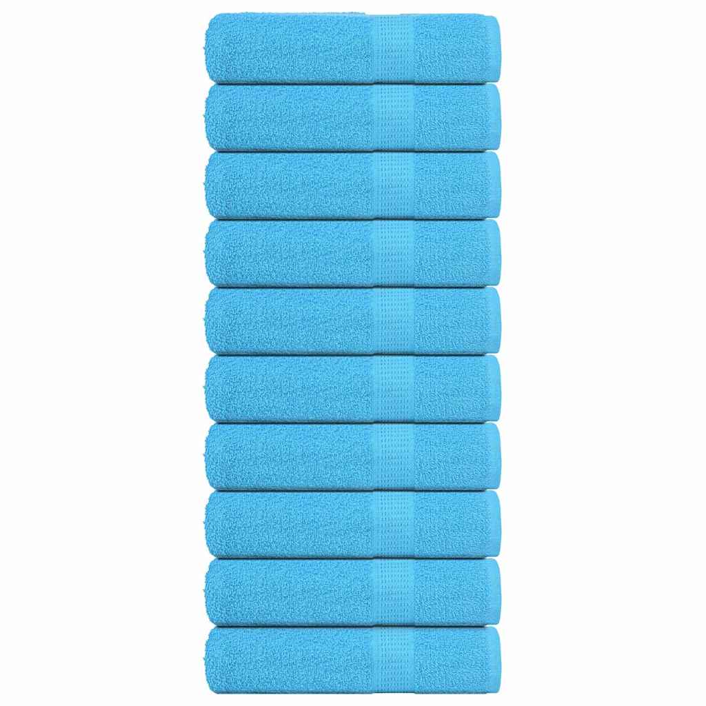 Badetücher 10 Stk. Türkis 100x150 cm 360 g/m² 100% Baumwolle