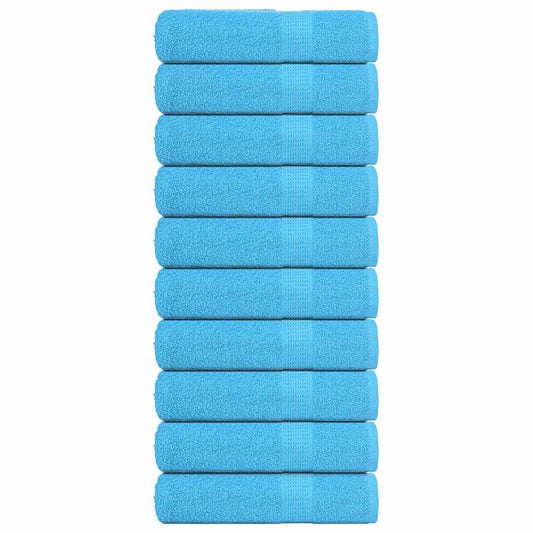 Badetücher 10 Stk. Türkis 100x150 cm 360 g/m² 100% Baumwolle