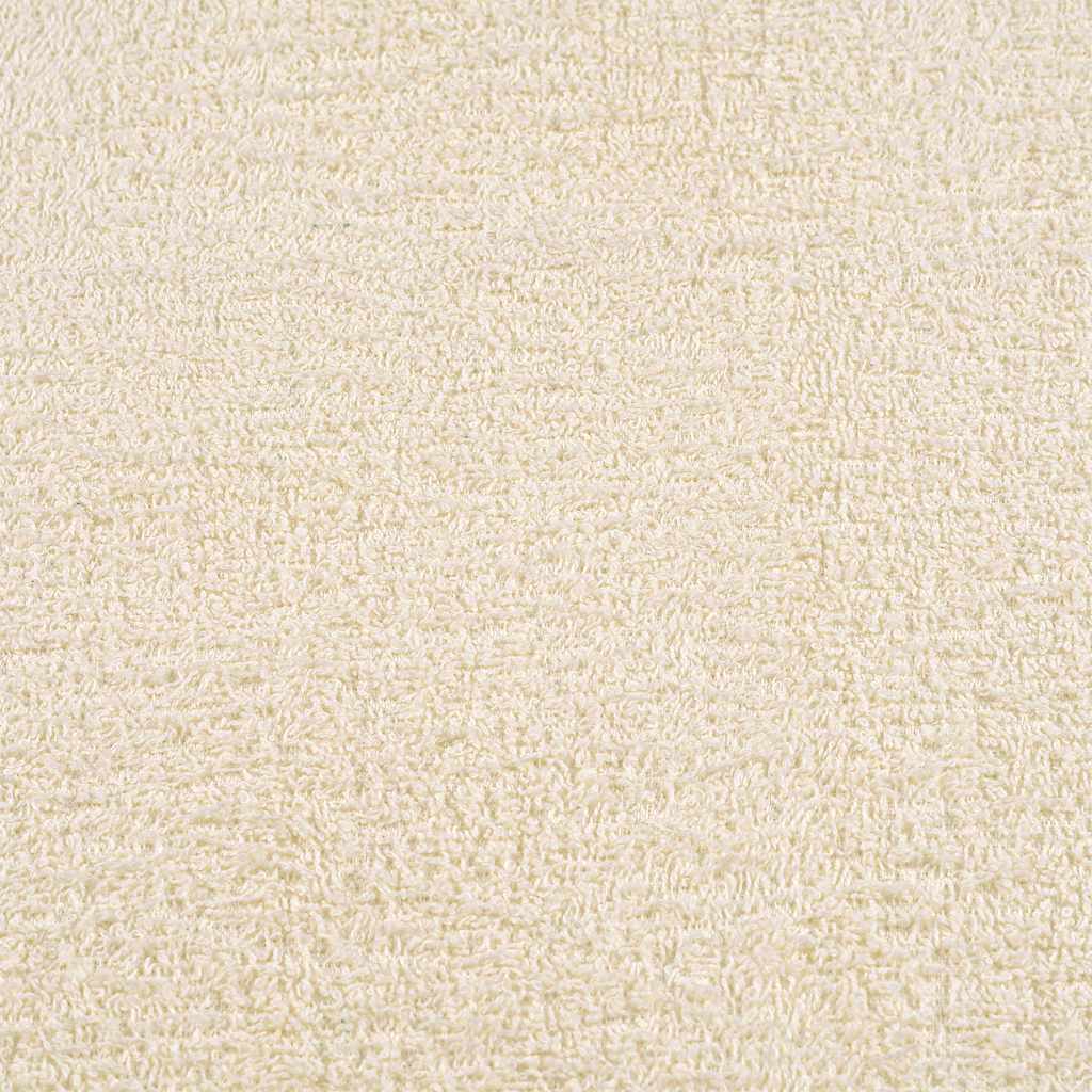 Duschtücher 2 Stk. Creme 70x140 cm 360 g/m² 100% Baumwolle
