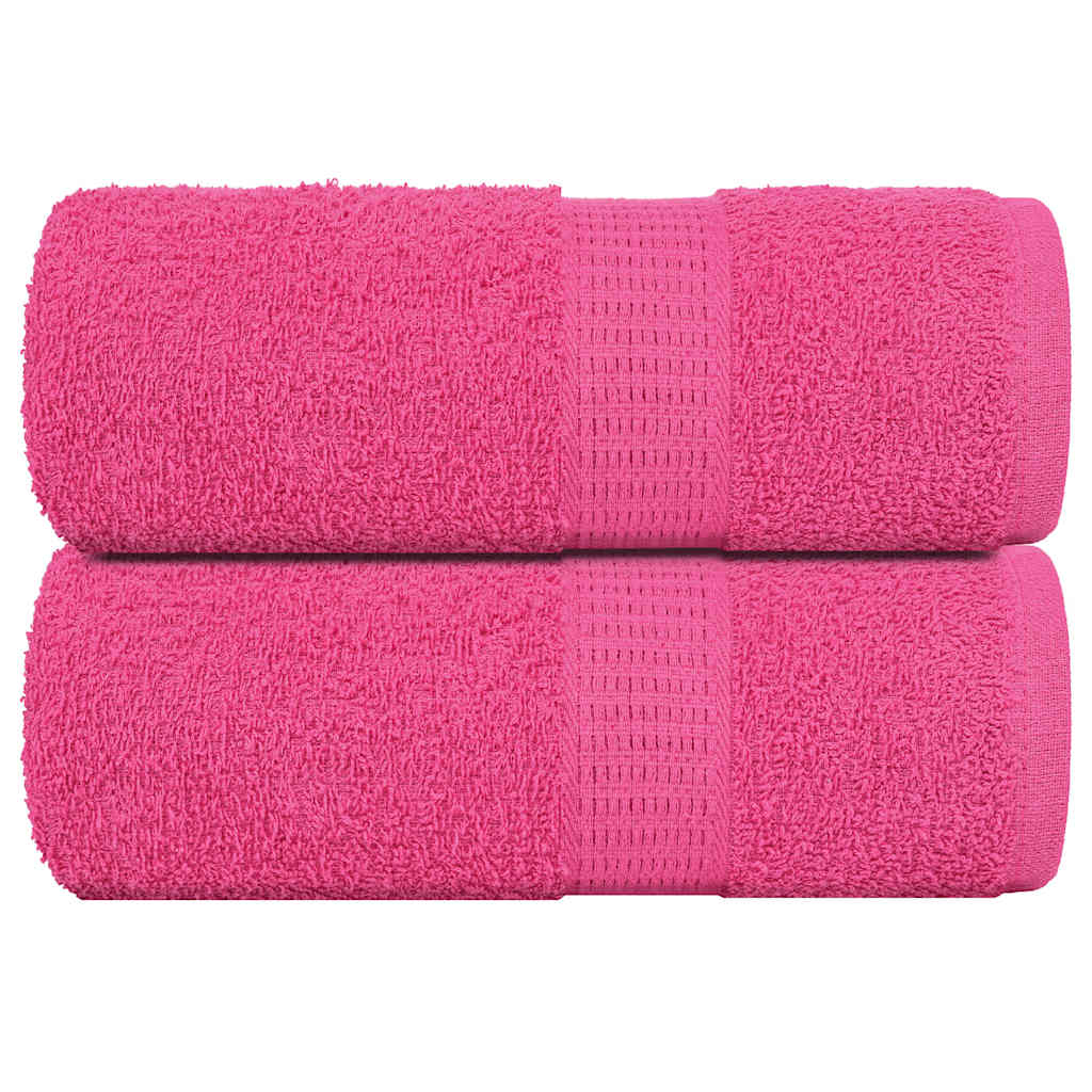 Waschhandtücher 2 Stück FROGN Rosa 30x30 cm 100% Baumwolle