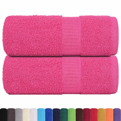 Waschhandtücher 2 Stück FROGN Rosa 30x30 cm 100% Baumwolle