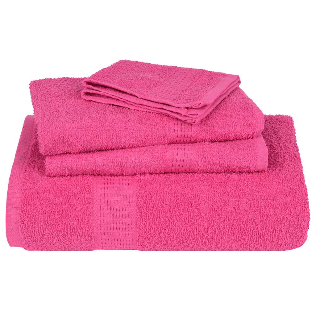 Waschhandtücher 2 Stück FROGN Rosa 30x30 cm 100% Baumwolle
