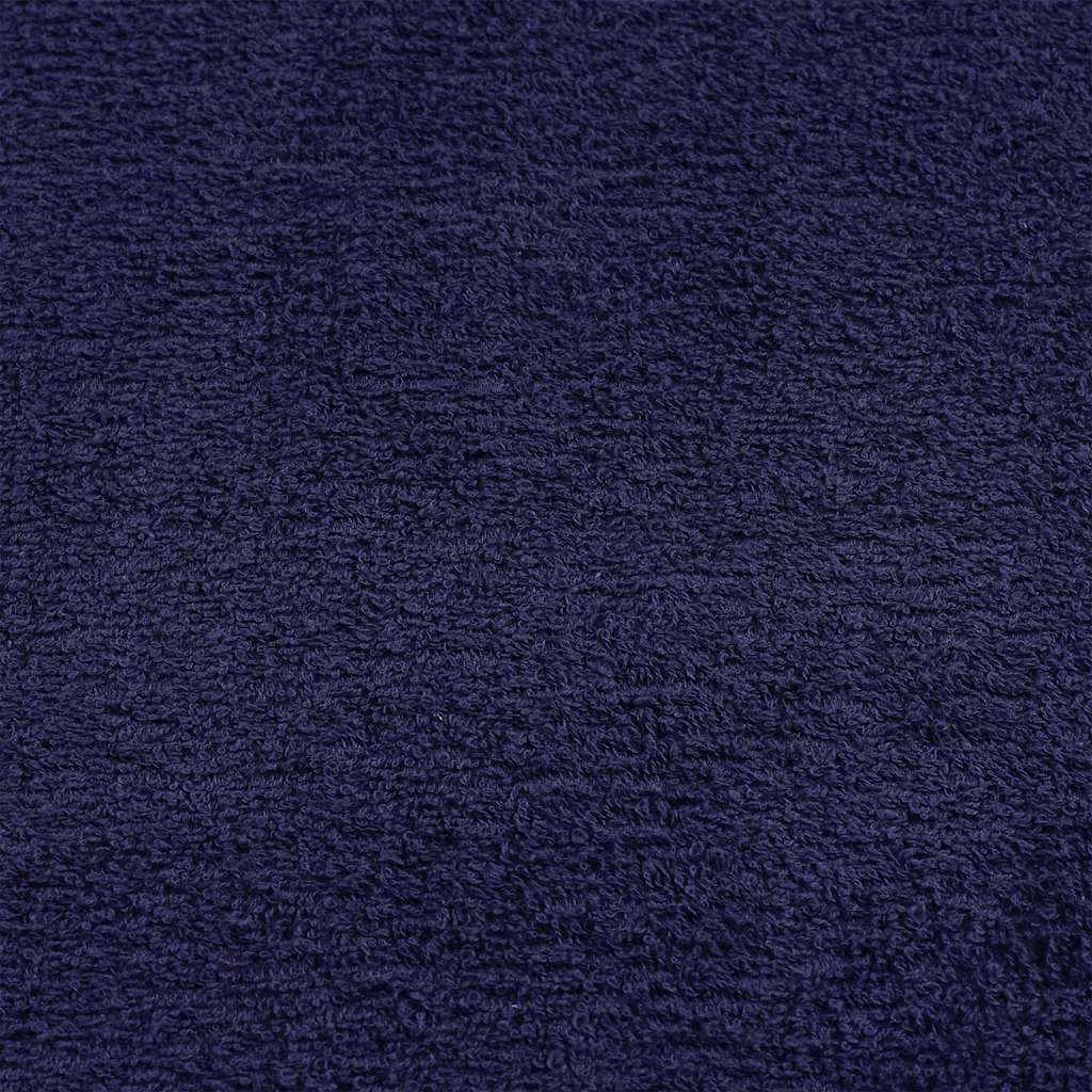 8-tlg. Handtuch-Set Marineblau 360 g/m² 100% Baumwolle