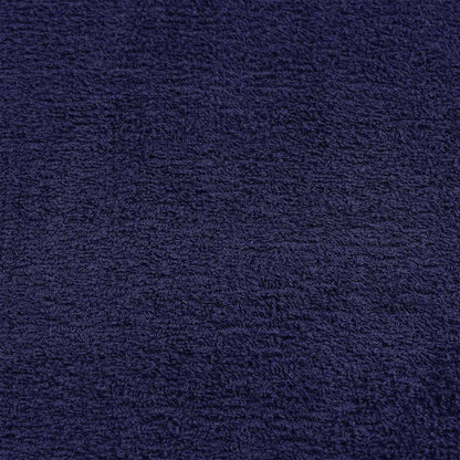 8-tlg. Handtuch-Set Marineblau 360 g/m² 100% Baumwolle
