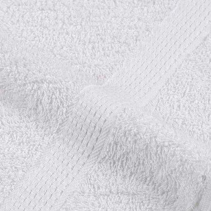 6-tlg. Handtuch-Set Weiß 360 g/m² 100% Baumwolle