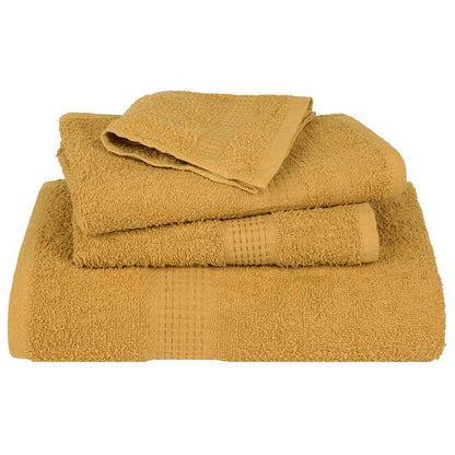 6-tlg. Handtuch-Set Golden 360 g/m² 100% Baumwolle