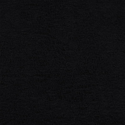 6-tlg. Handtuch-Set Schwarz 360 g/m² 100% Baumwolle