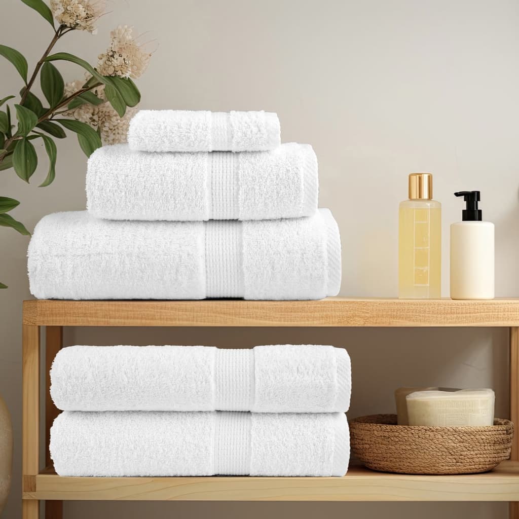 Premium-Waschlappen SOLUND 50 Stk Weiß 15x21cm 600 g/m²