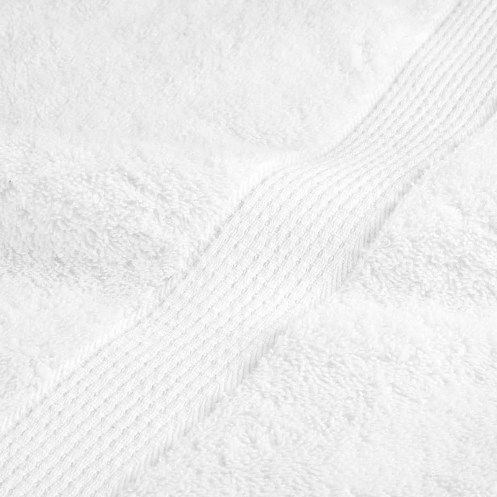 Premium-Waschlappen SOLUND 50 Stk Weiß 15x21cm 600 g/m²