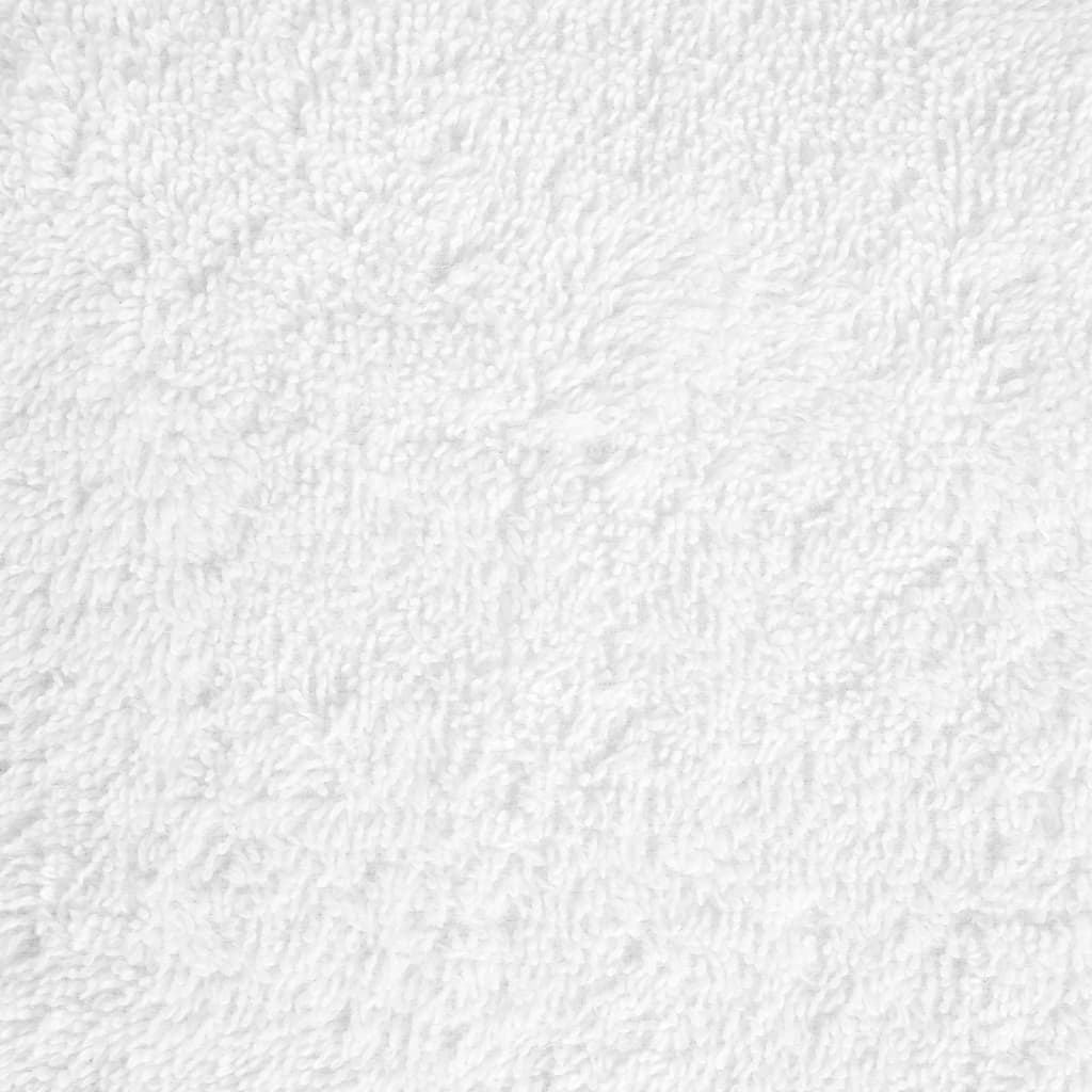 Premium Waschhandtücher SOLUND 4er-Set Weiß 30x30cm 600gsm