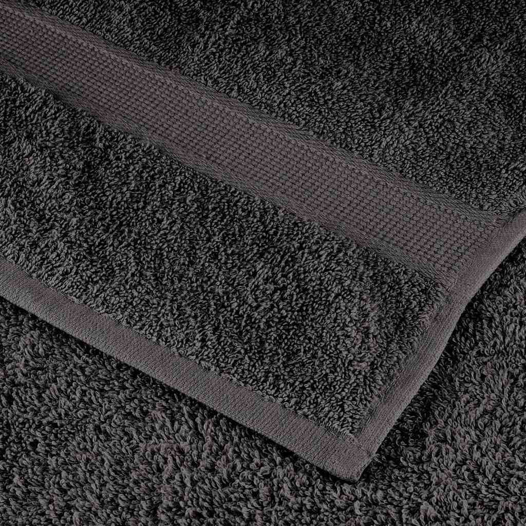 Waschlappen 10 pcs Anthrazit Baumwolle