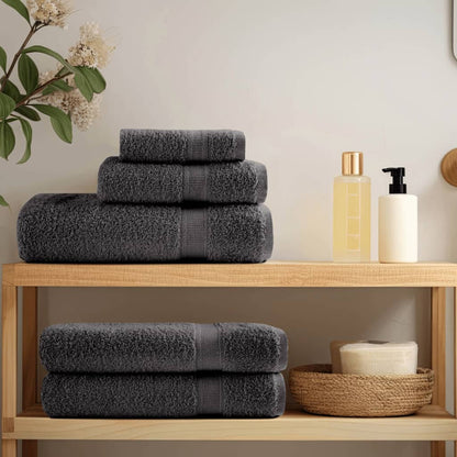 Premium-Waschlappen SOLUND 50 Stk Anthrazit 15x21 cm 600 g/m²