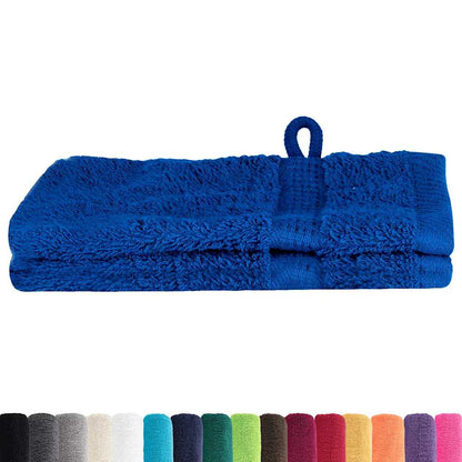 Waschlappen 2 pcs Blau Baumwolle