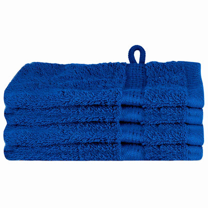 Waschlappen 4 pcs Blau Baumwolle