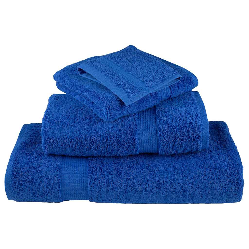 Waschlappen 10 pcs Blau Baumwolle