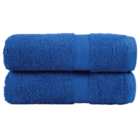 Premium Waschhandtücher SOLUND 2 Stück Blau 30x30cm 600gsm